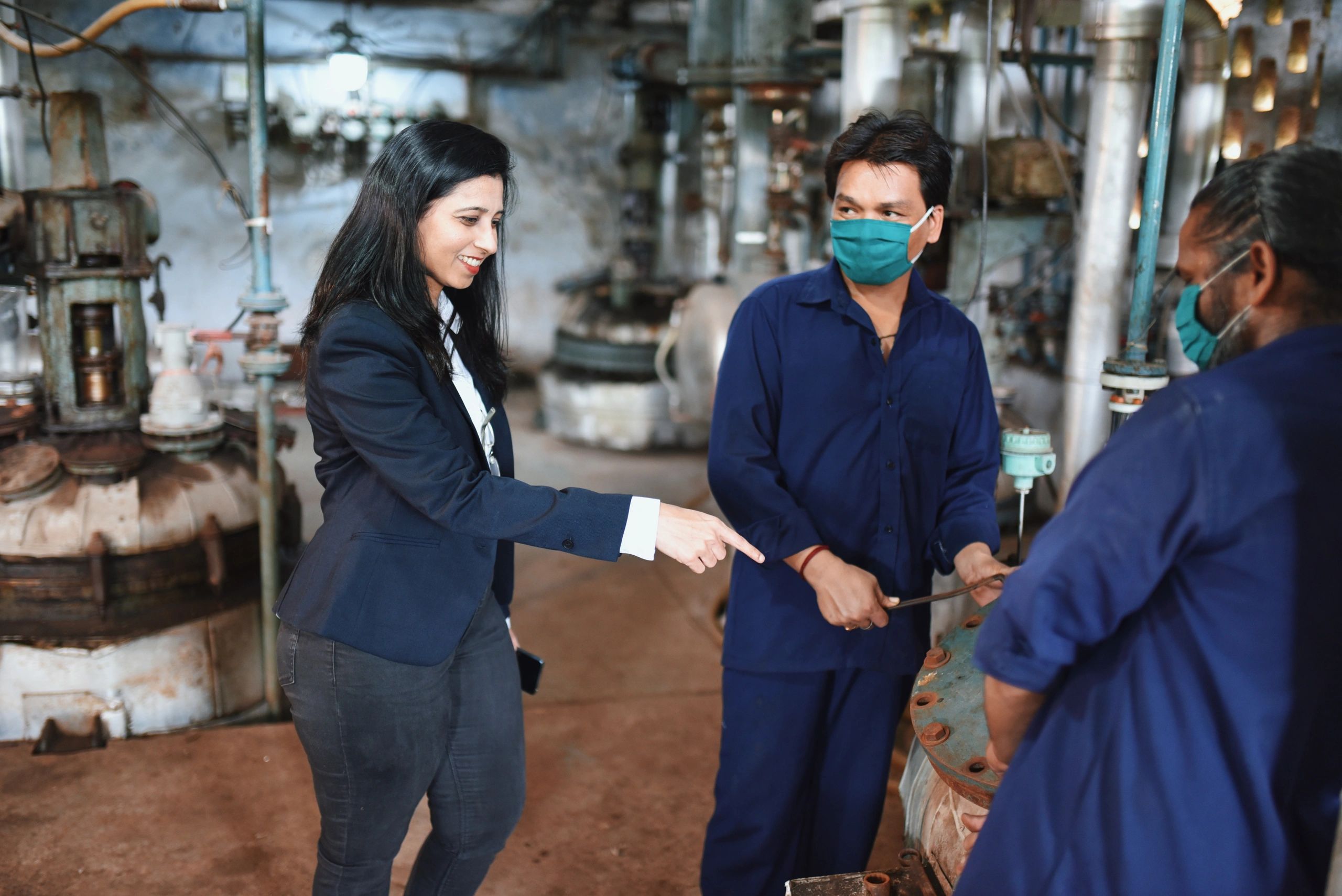 chemical manufacturing factory India