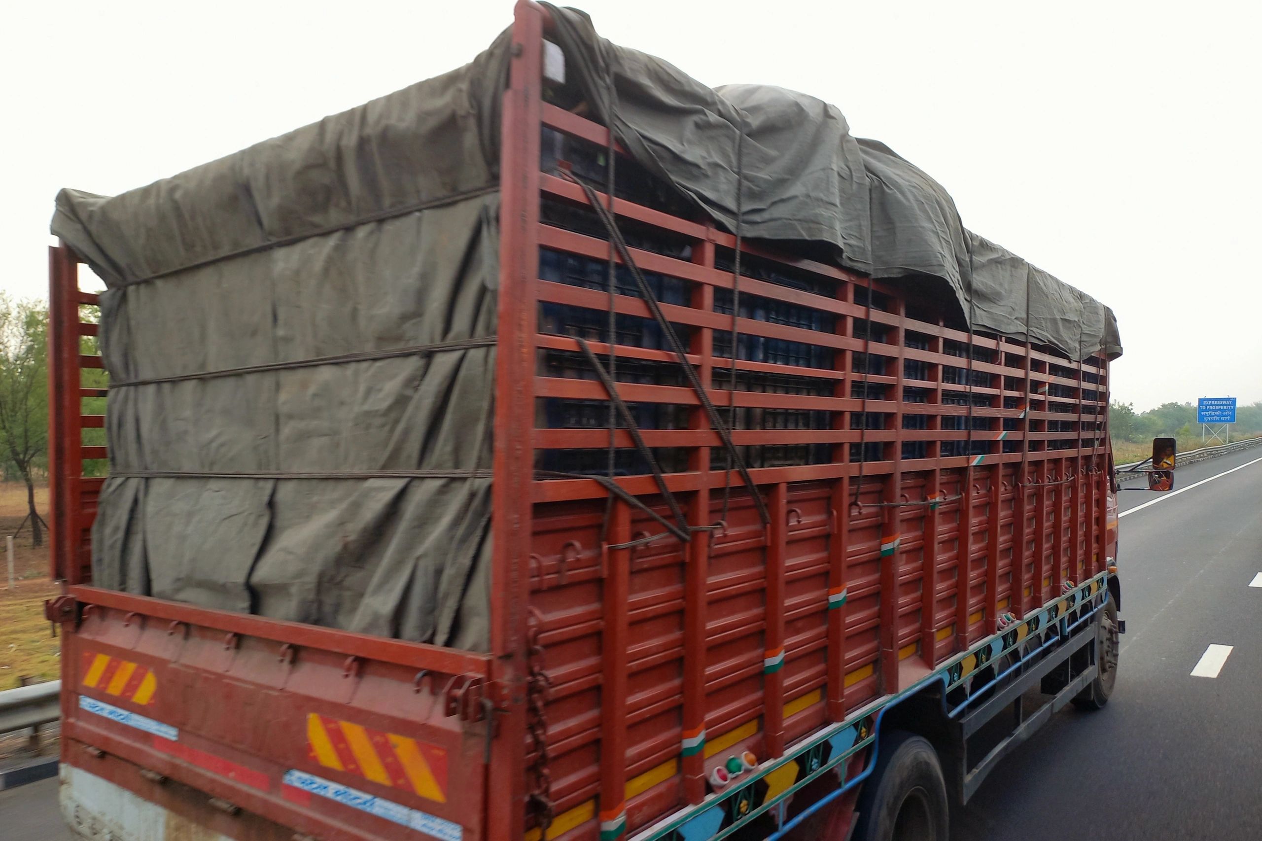 modern logistics transport truck Gujarat